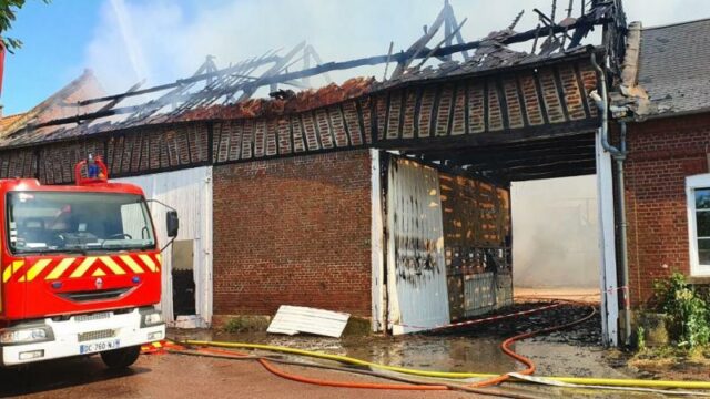 Risques Electriques - Incendie d'un batiment photovoltaïque